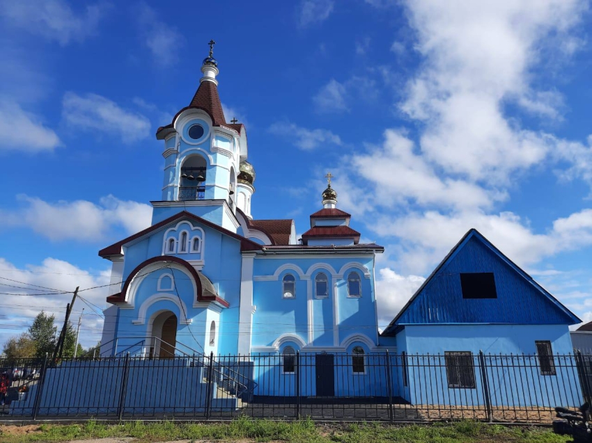 Строительство Храма Рождества Пресвятой Богородицы завершилось в Чернышевске